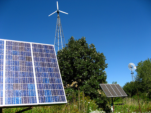 Solar wind power